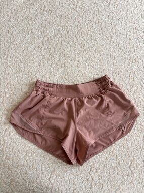 Lululemon Hotty Hot Low Rise Lined Shorts